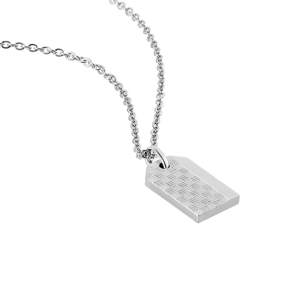 Collier Phebus Him Classique Acier Blanc - Colliers Homme | Marc Orian