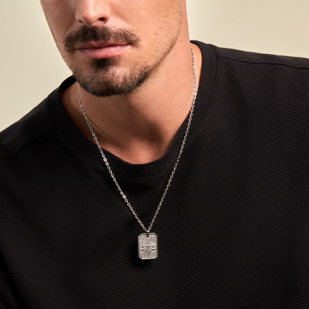 Collier Phebus Him Acier - Colliers Homme | Marc Orian