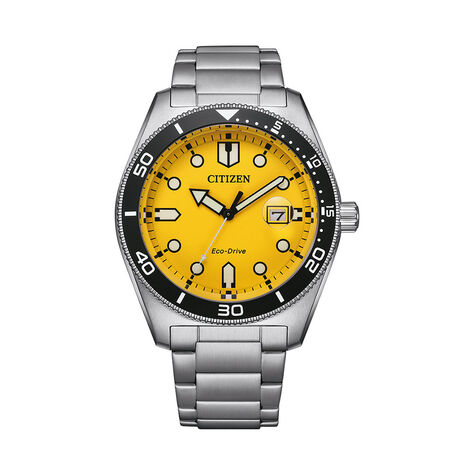 Montre Citizen Sunset Jaune - Montres étanches Homme | Marc Orian