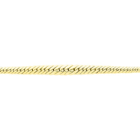 Collier Or Jaune Izel Maille Anglaise - Chaines Femme | Marc Orian