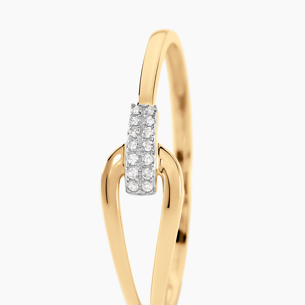 Bague Cyranna Or Jaune Diamant - Bagues pierres précieuses Femme | Marc Orian