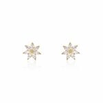 Boucles D'oreilles Puces Mia Plaqu&eacute; Or Dor&eacute; Oxyde De Zirconium - Puces Femme | Marc Orian