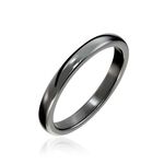 Bague Volta Ceramique Noir C&eacute;ramique - Bijoux fantaisie Femme | Marc Orian