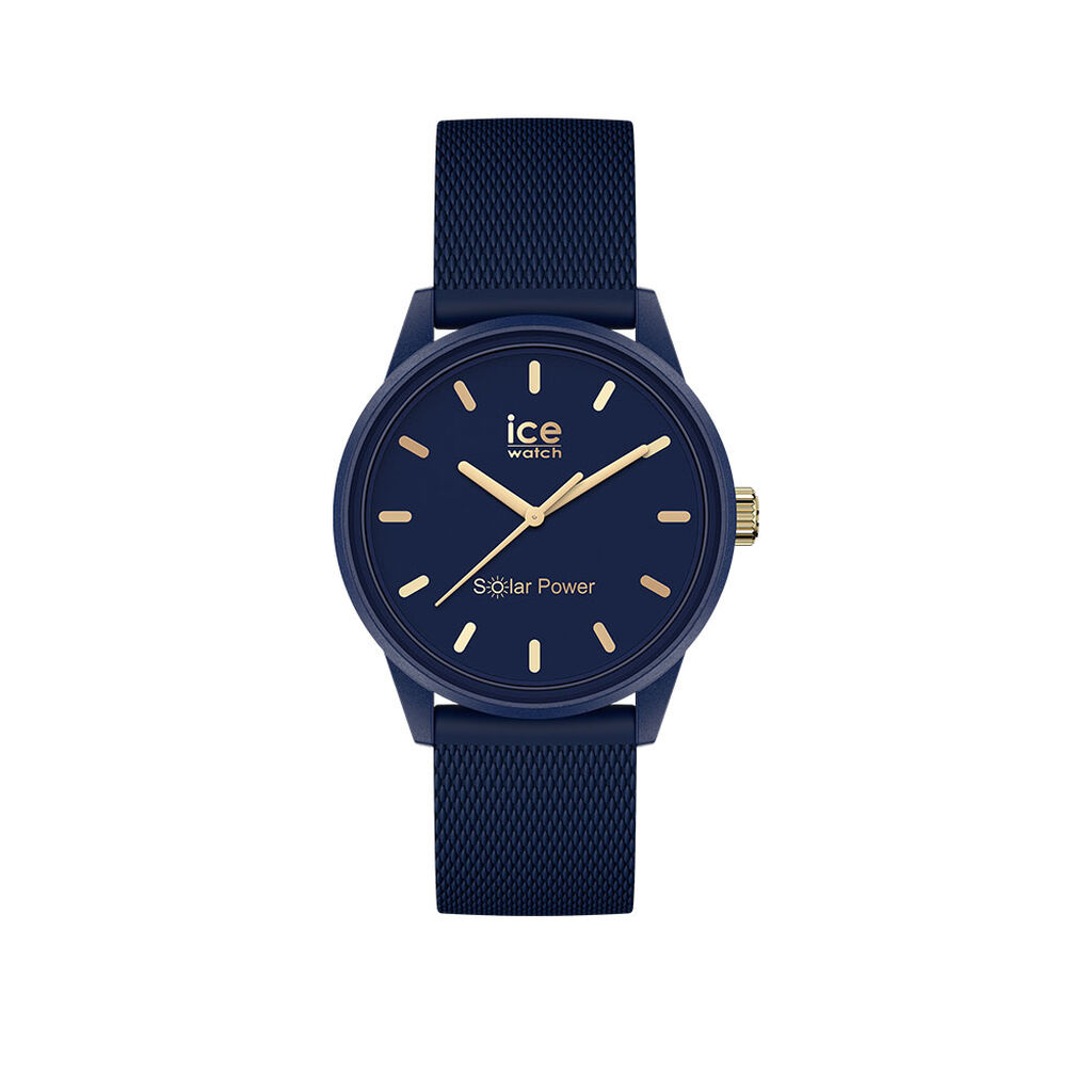 Montre Ice Watch Solar Power Bleu - Montres &eacute;tanches Famille | Marc Orian