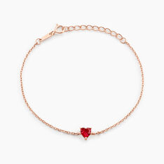 Bracelet Kelvyn Argent Rose Oxyde - Bracelets chaînes Femme | Marc Orian
