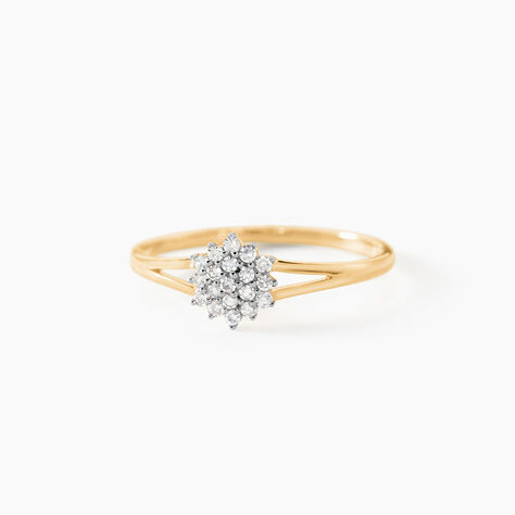 Bague Barbra Or Jaune Diamant - Parures de mariage Femme | Marc Orian