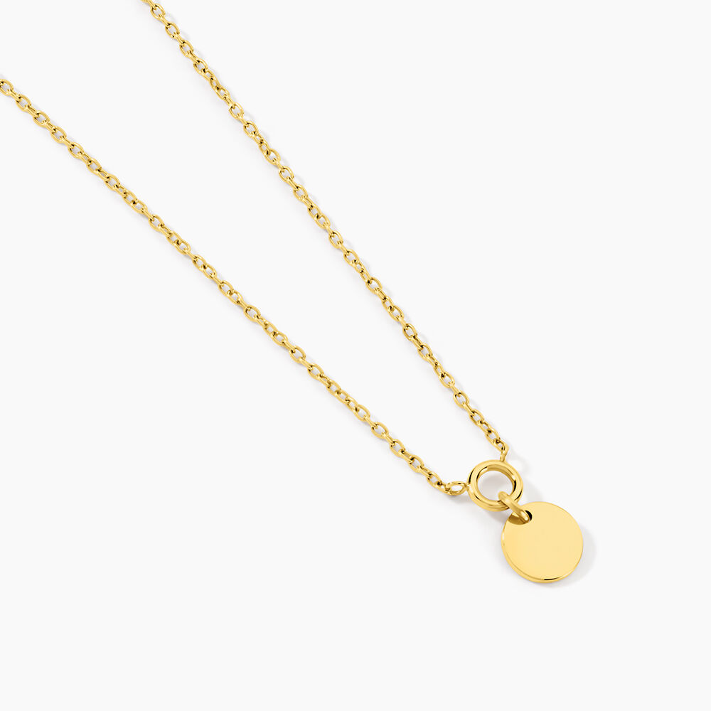 Collier Finesse Acier Jaune - Colliers fantaisie Femme | Marc Orian