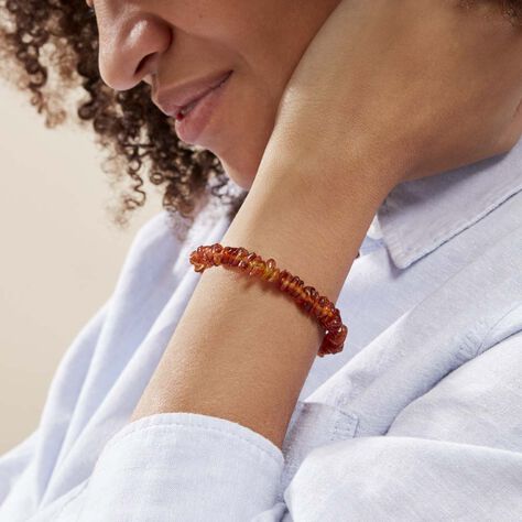 Bracelet Elastiqué Menico Ambre - Bracelets Femme | Marc Orian