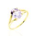 Bague Elfrieda Or Jaune Améthyste - Bagues pierres fines Femme | Marc Orian