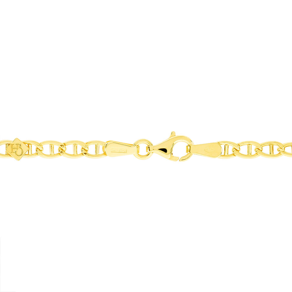 Bracelet Eunice Or Jaune Maille Marine - Bracelets mailles Enfant | Marc Orian