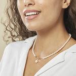 Collier Stella-rose Or Jaune Perle De Culture - Colliers avec pierres Femme | Marc Orian