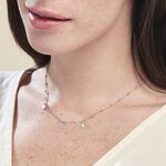 Collier Shyama Argent Blanc - Colliers ras du cou Femme | Marc Orian