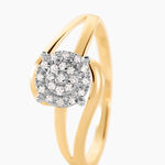 Bague Or Jaune Rosariane Diamants - Parures de mariage Femme | Marc Orian