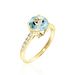 Bague Or Jaune Terese Topaze - Bagues pierres fines Femme | Marc Orian
