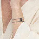 Bracelet Jonc Acier Blanc Maria - Bracelets joncs Femme | Marc Orian