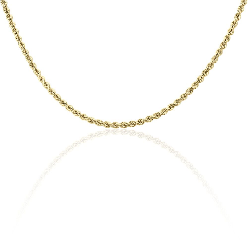 Collier Jerry Maille Corde Or Jaune - Chaines Femme | Marc Orian