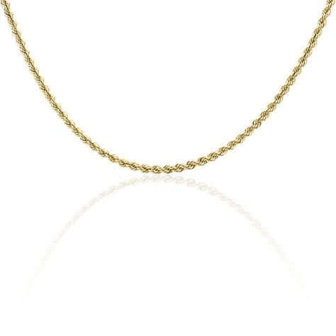 Collier Jerry Maille Corde Or Jaune - Chaines Femme | Marc Orian