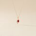 Collier Emotion Or Jaune Rubis Diamant - Colliers avec pierres Femme | Marc Orian