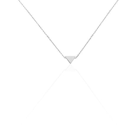 Collier Trilia Argent Blanc - Colliers fantaisie Femme | Marc Orian