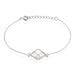 Bracelet Alessia Argent Blanc Perle De Culture Et Oxyde De Zirconium - Bracelets chaînes Femme | Marc Orian