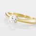 Solitaire Vicoeuria Ld Or Jaune Diamant Synthetique Blanc - Solitaires Femme | Marc Orian