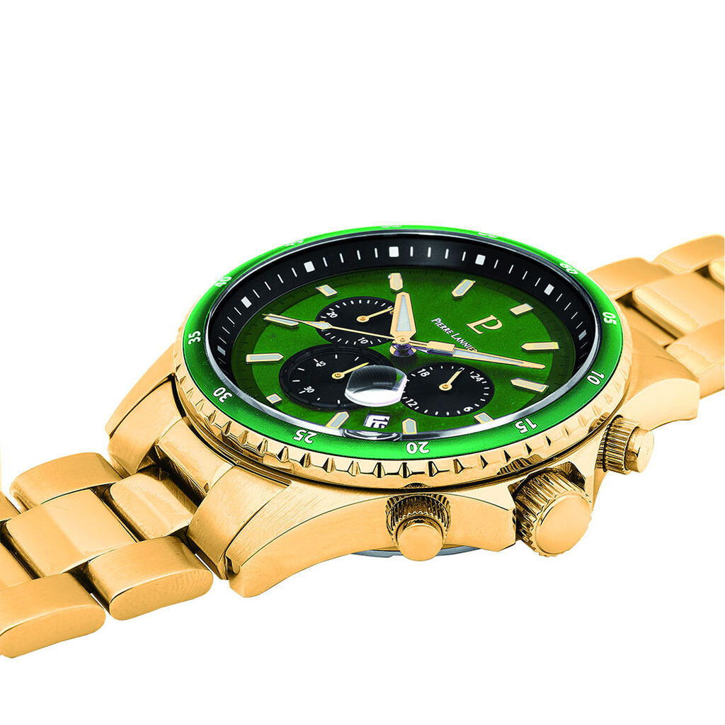 Montre Pierre Lannier Cronos Vert - Montres sport Homme | Marc Orian