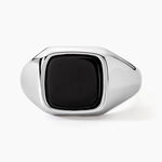 Chevali&egrave;re Renelia Argent Blanc Blanc Onyx - Bijoux fantaisie Femme | Marc Orian