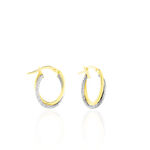 Cr&eacute;oles Maelia Or Bicolore - Cr&eacute;oles Femme | Marc Orian