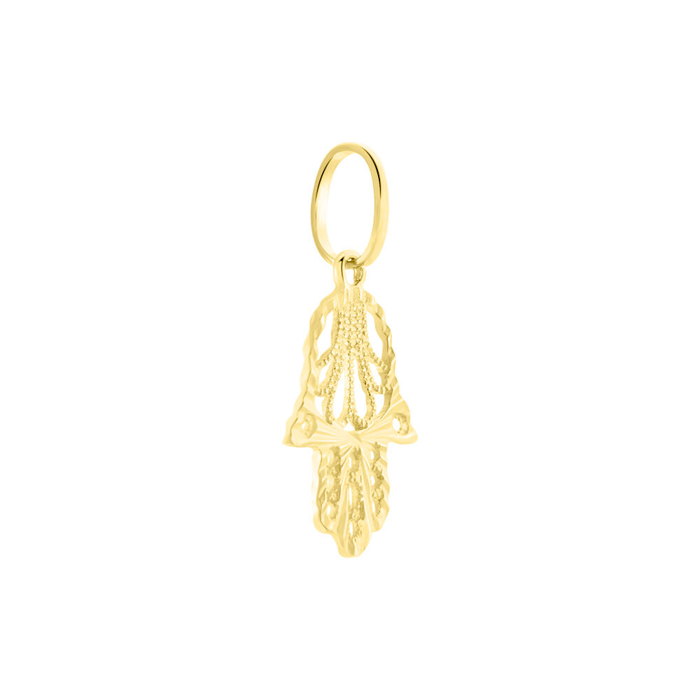 Pendentif Fatima Or Jaune - Pendentifs Famille | Marc Orian