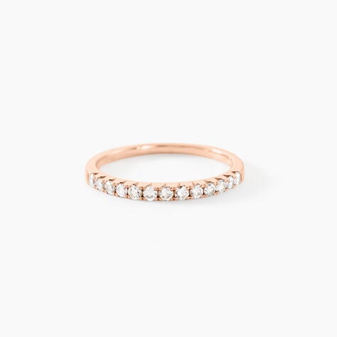 Alliance Pristina Or Rose Diamant - Alliances duo Femme | Marc Orian