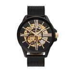 Montre Montignac Round Automatique Noir - Montres automatiques Homme | Marc Orian