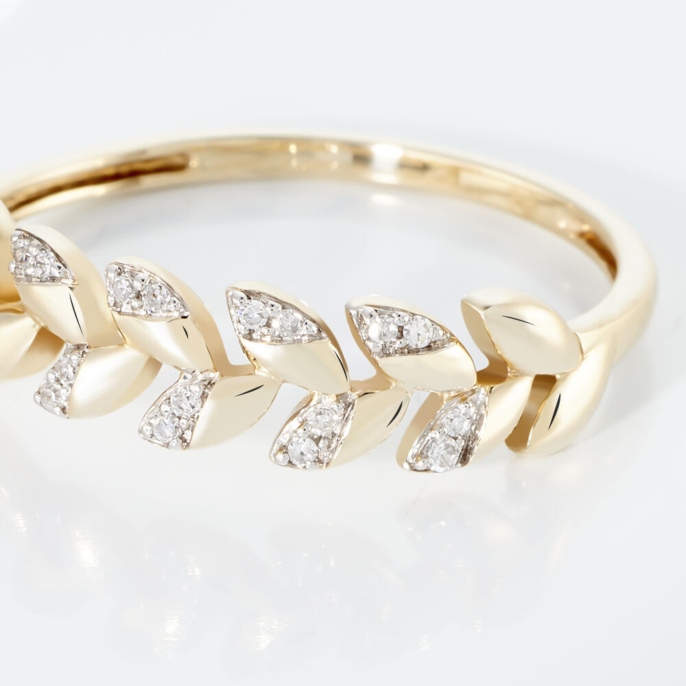 Bague Berinice Or Jaune Diamant - Bagues pierres précieuses Femme | Marc Orian