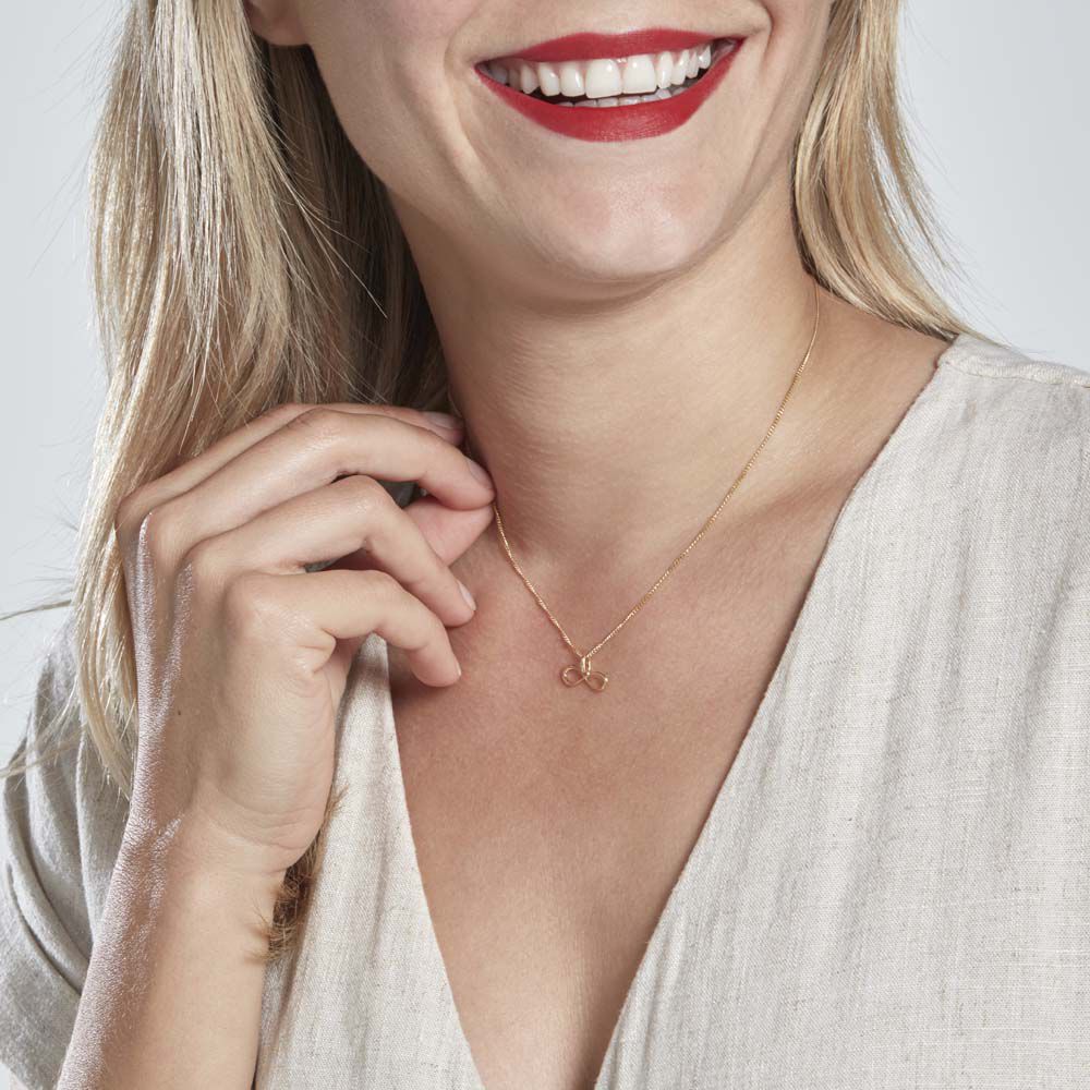Pendentif Or Jaune Petit Infini - Pendentifs Femme | Marc Orian