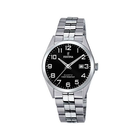 Montre Festina Classics Noir - Montres &eacute;tanches Homme | Marc Orian