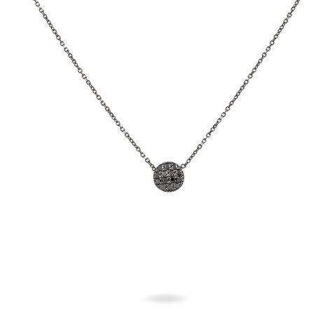 Collier Teani Or Blanc Diamant - Colliers avec pierres Femme | Marc Orian