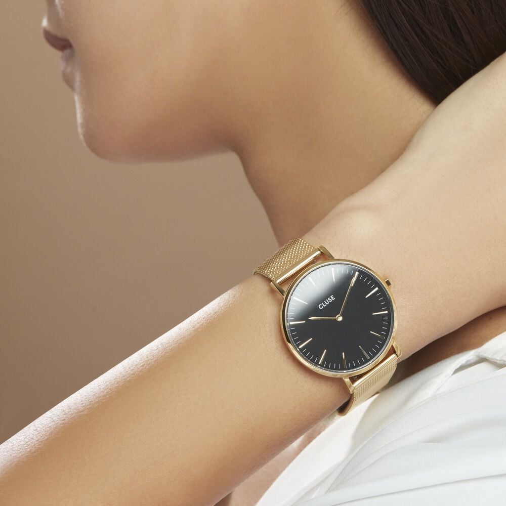 Montre Cluse Boho Chic Noir - Montres &eacute;tanches Femme | Marc Orian