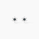 Boucles D'oreilles Puces Elfleda Or Jaune Oxyde De Zirconium - Puces Femme | Marc Orian