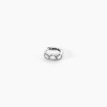 Cr&eacute;oles Kaiko Argent Blanc Oxyde De Zirconium - Cr&eacute;oles Femme | Marc Orian