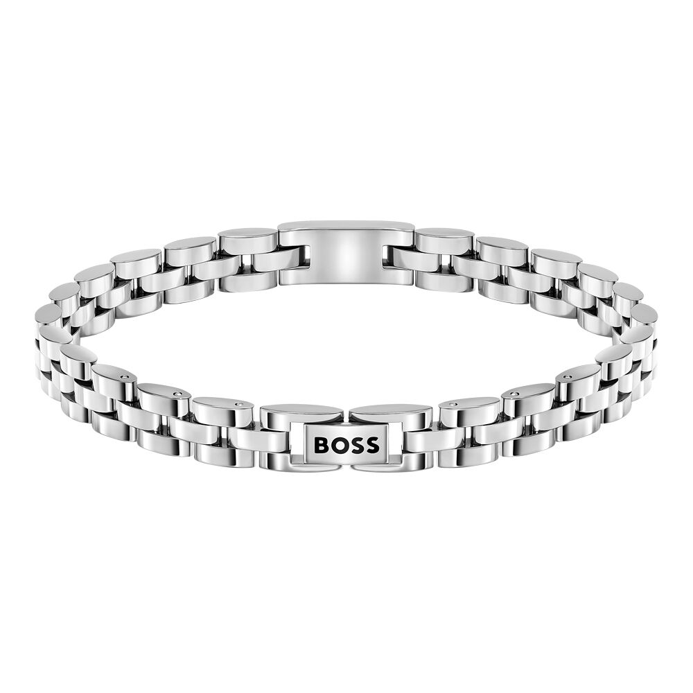 Bracelet Boss Archer Acier Blanc - Bracelets cha&icirc;nes Homme | Marc Orian