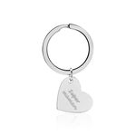 Porte Clefs Alambrima Acier Blanc - Bijoux fantaisie Femme | Marc Orian