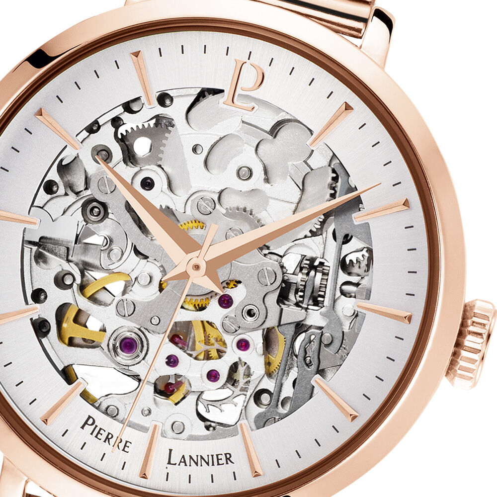 Montre Pierre Lannier Automatique 35 Argent - Montres automatiques Femme | Marc Orian