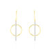 Boucles D'oreilles Pendantes Philberta Or Jaune - Pendantes Femme | Marc Orian