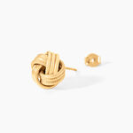 Boucles D'Oreilles Puces Bastiaan Or Jaune - Puces Femme | Marc Orian
