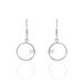 Boucles D'oreilles Pendantes Anas Argent Blanc Oxyde De Zirconium - Pendantes Femme | Marc Orian