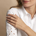 Bague Erma Plaqu&eacute; Or Dor&eacute; Oxyde De Zirconium - Bijoux fantaisie Femme | Marc Orian