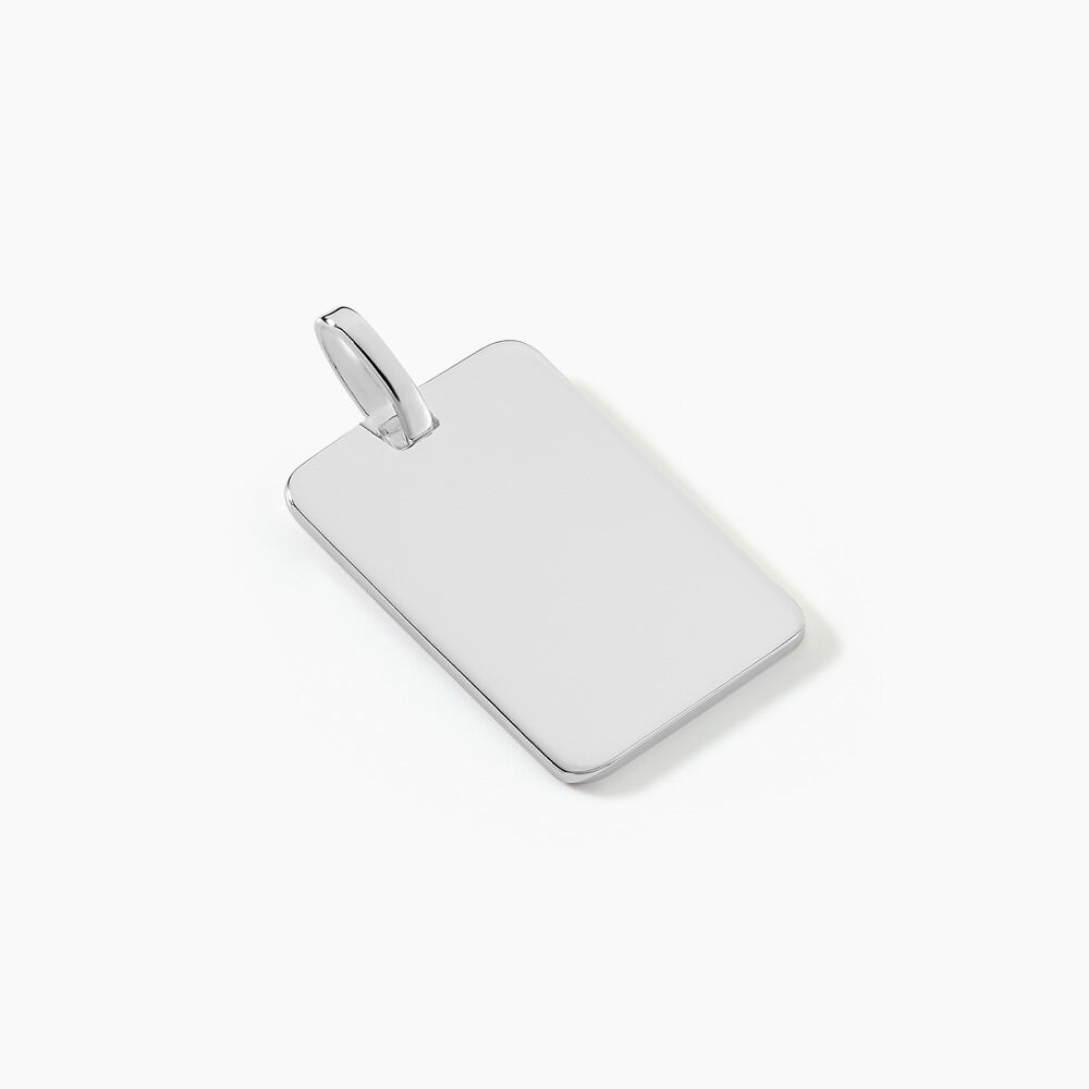 Pendentif Leyel Argent Blanc - Bijoux personnalisés Famille | Marc Orian