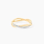 Bague Eister Or Jaune Oxyde De Zirconium - Bagues avec pierre Femme | Marc Orian