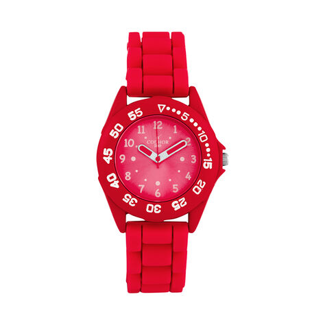Montre Codhor Kid Plastique Rouge - Montres Enfant | Marc Orian