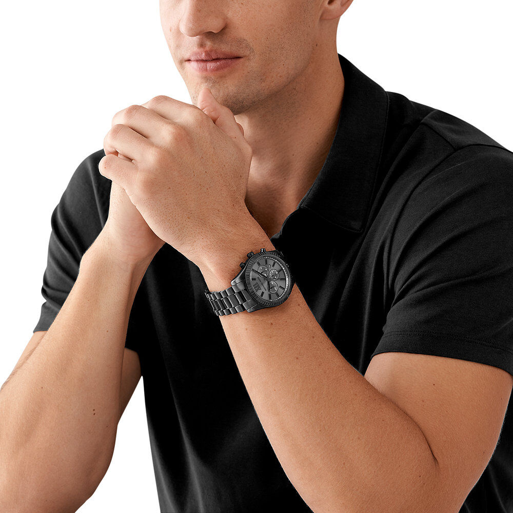 Michael kors lexington black clearance