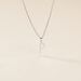 Pendentif Ionia Lettre Or Blanc - Pendentifs Famille | Marc Orian